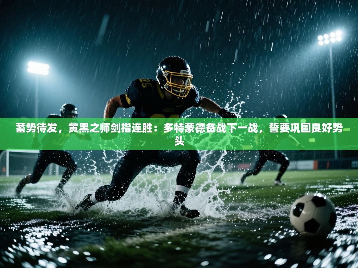 蓄势待发,黄黑之师剑指连胜:多特蒙德备战下一战,誓要巩固良好势头 第1张