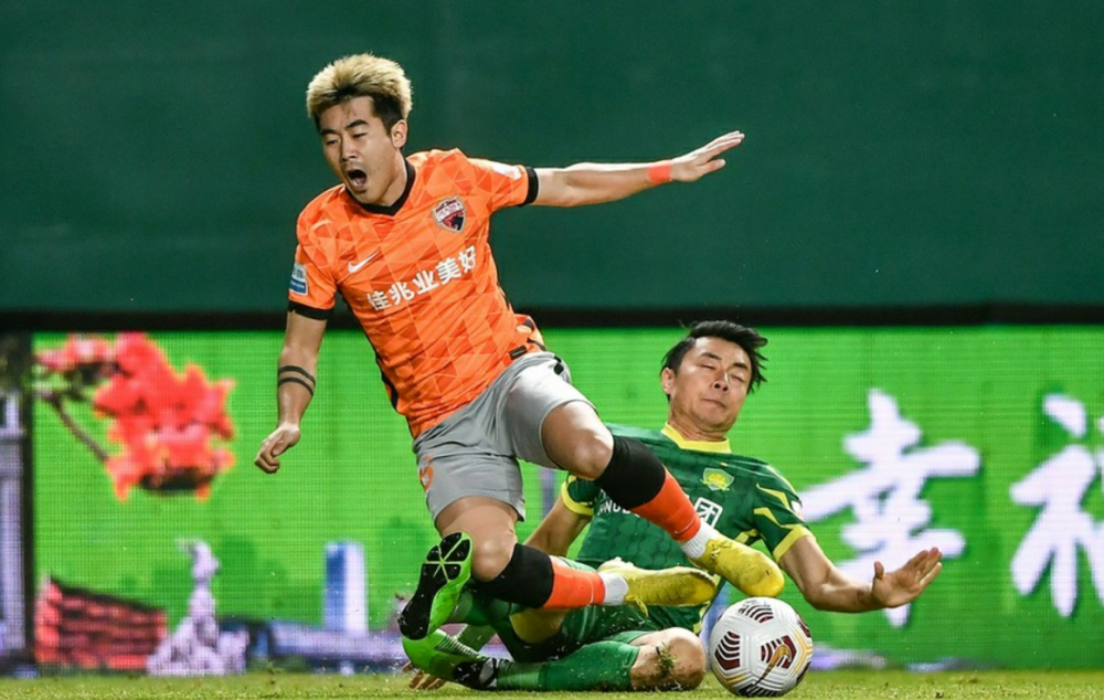 郑达伦破门，北京国安击败江苏苏宁，实力巩固